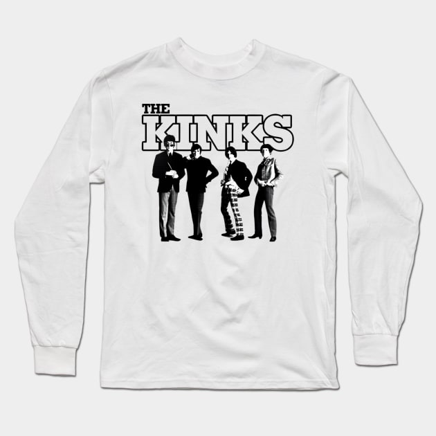 The Kinks Retro Long Sleeve T-Shirt by TrekTales